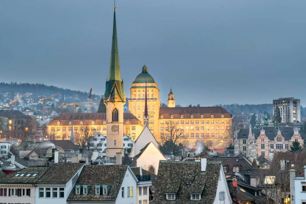 Zurich in Winter