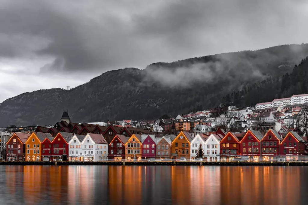 Waterfront - Bryggen, Bergen, Norway